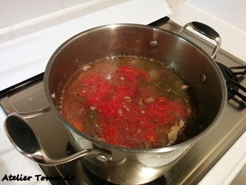 ブイヨン トマト煮込み